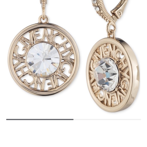 NIB Givenchy drop earrings. Gold or silver - Picture 4 of 5